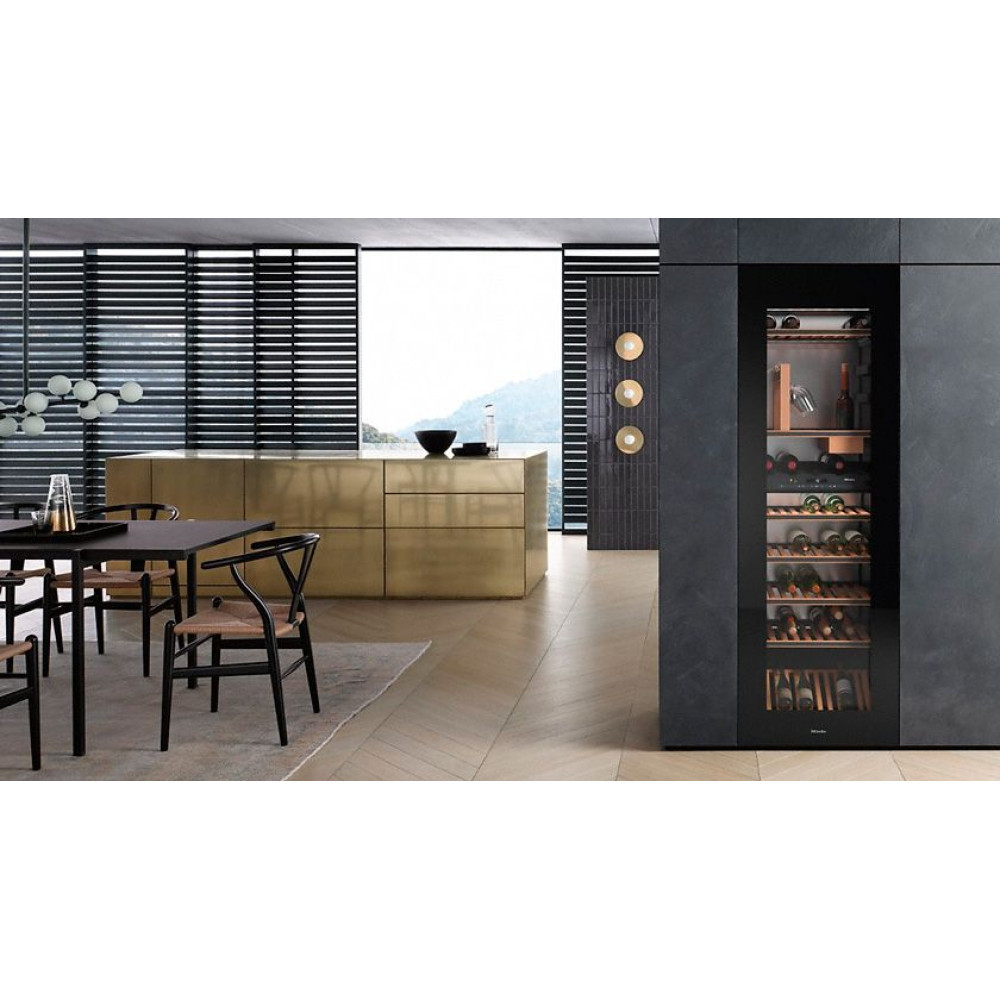 Встраиваемый винный шкаф Miele KWT 6722 iGS OBSW
