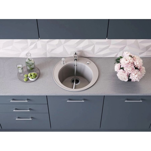 Кухонная мойка OMOIKIRI Miya 50-R-GR Tetogranit/leningrad grey (арт. 4993582)