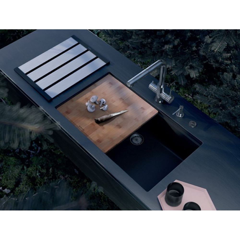 Смеситель SCHOCK Vitus нерж.сталь