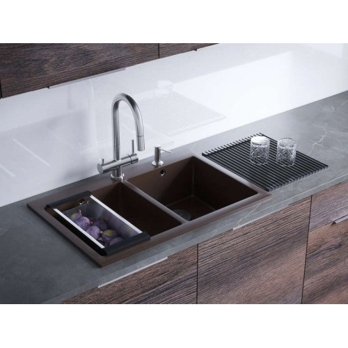 Кухонная мойка OMOIKIRI Bosen 80-2-WH(арт.4993839)