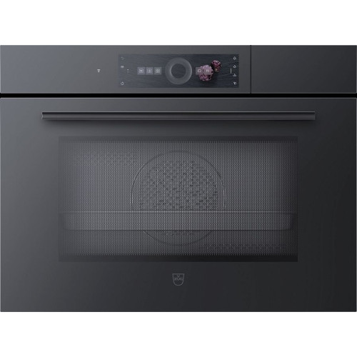 Паровой шкаф V-ZUG CombiSteamer V6000 45M PowerSteam AutoDoor черное стекло CSM6T-23047