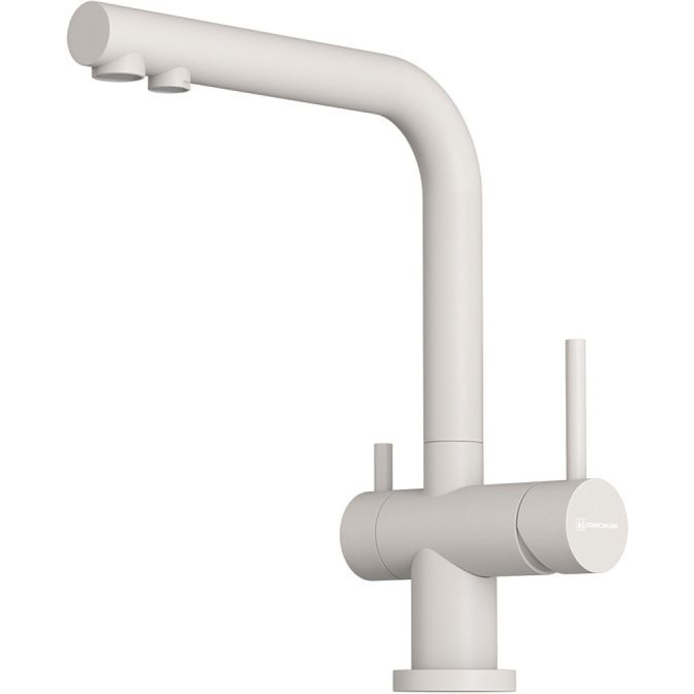 Смеситель Omoikiri Nagano-PA-P латунь/пастила