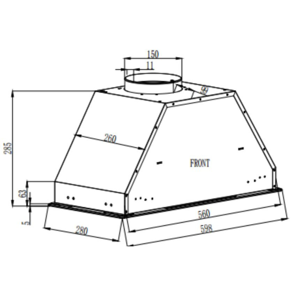 Вытяжка Korting KHI 60094 GN