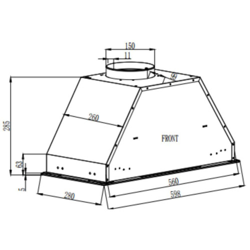 Вытяжка Korting KHI 60094 GN
