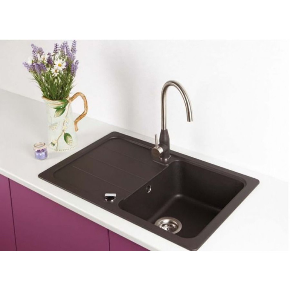 Смеситель SCHOCK Kavus оружнейная сталь