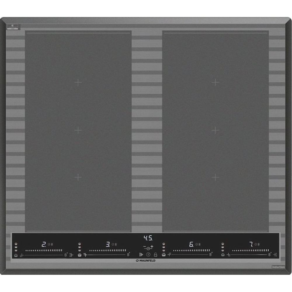 Индукционная стеклокерамич. панель MAUNFELD CVI594SF2MDGR LUX