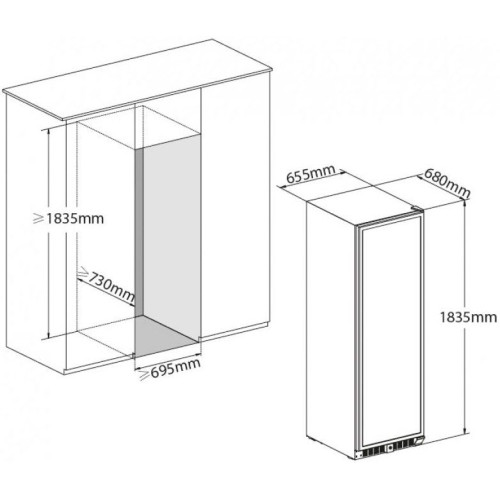 Винный шкаф DUNAVOX DX-194.490SSK