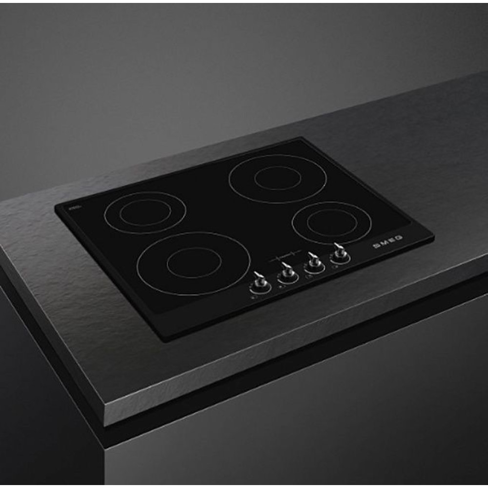 Индукционная стеклокерамич. панель Smeg SI964NM