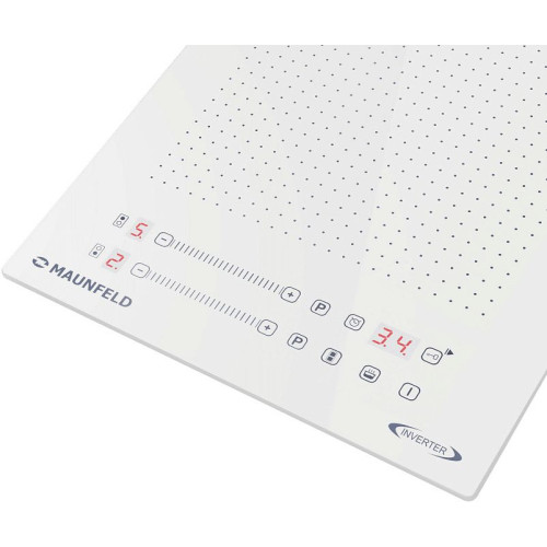 Индукционная стеклокерамич. панель MAUNFELD CVI292S2FWH Inverter