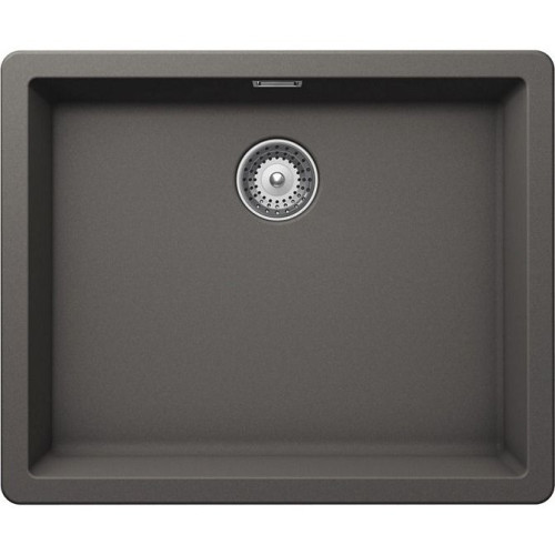 Мойка SCHOCK Greenwich 60 Cristadur (подстольный монтаж) серебристый камень