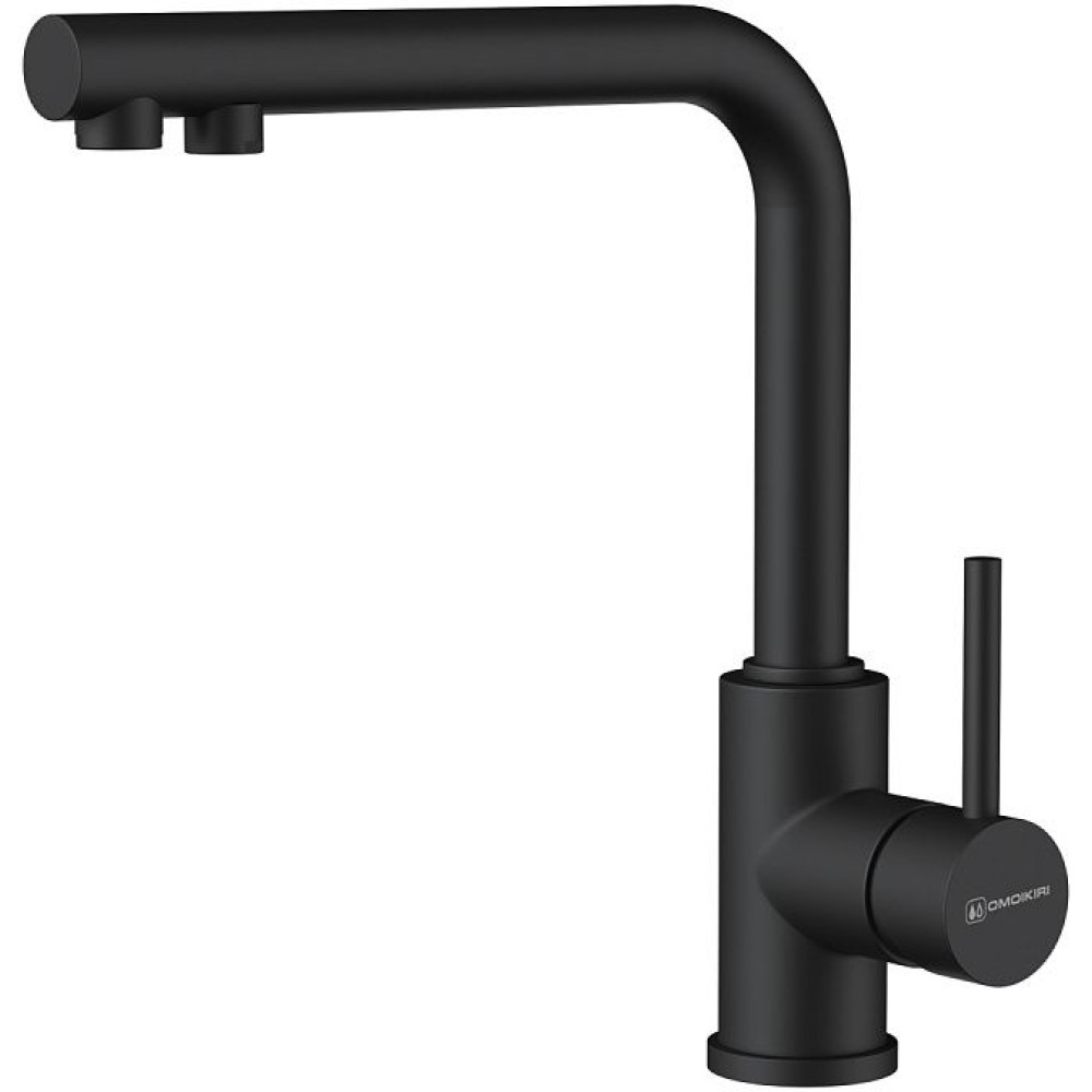 Смеситель Omoikiri Nakagawa 2 Plus-GB латунь/графит (арт.4994343)