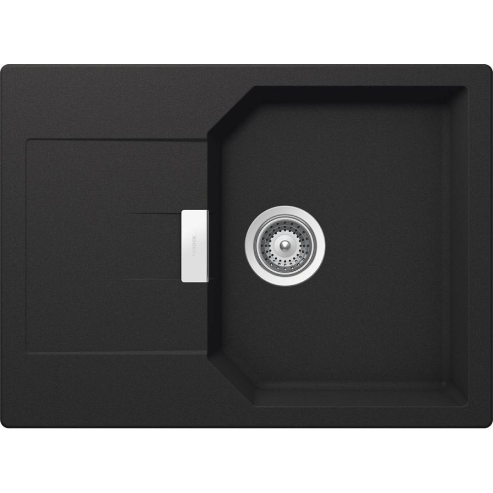 Мойка SCHOCK Manhattan 45 D Cristalite корз.клапан 690x510 оникс