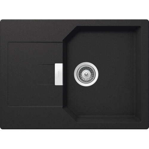 Мойка SCHOCK Manhattan 45 D Cristalite корз.клапан 690x510 оникс