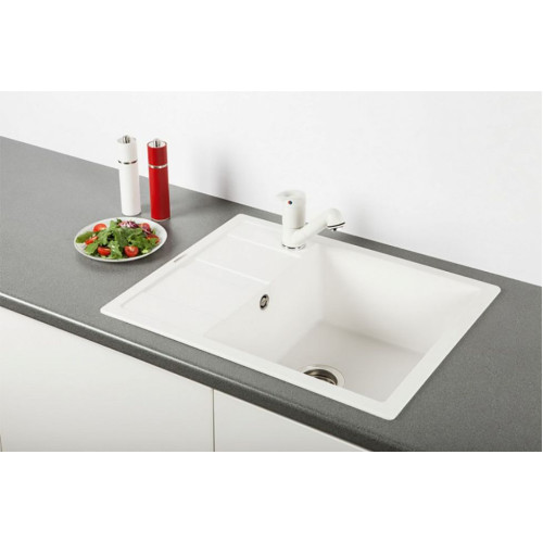 Мойка SCHOCK Optima 50D Cristalite 650х500 альпина