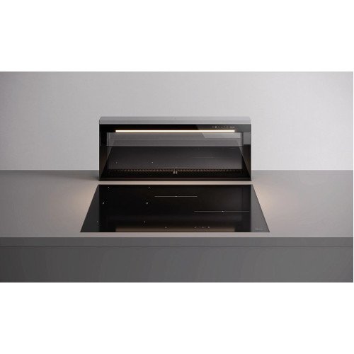 Вытяжка FALMEC LEVEL INVISIBLE VETRO NERO (вытяжка в столешницу, панелируемая)