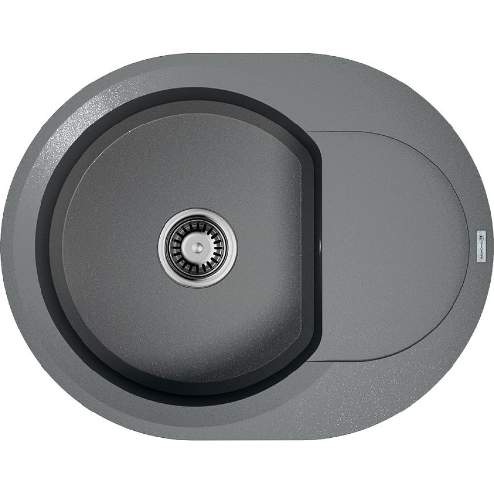 Кухонная мойка OMOIKIRI Sakaime 60E-GR Tetogranit/leningrad grey
