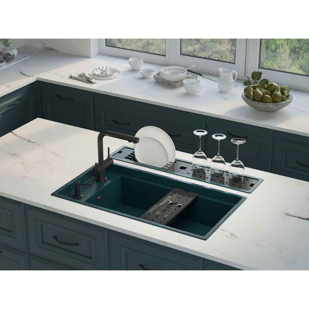 Мойка Kinaru PRO 86-U/I-GB Artceramic/графит(арт.4997027)