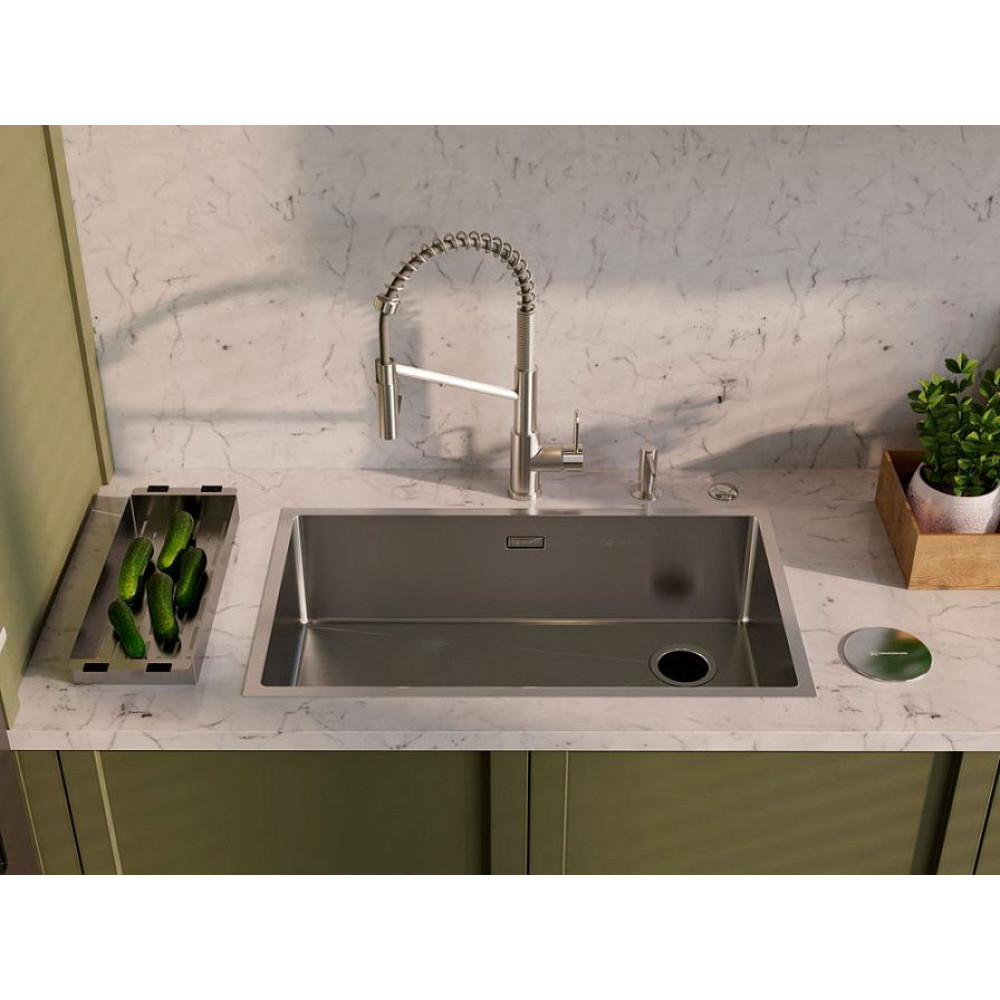 Кухонная мойка OMOIKIRI Taki 74-U/IF-IN Side(арт.4993170)