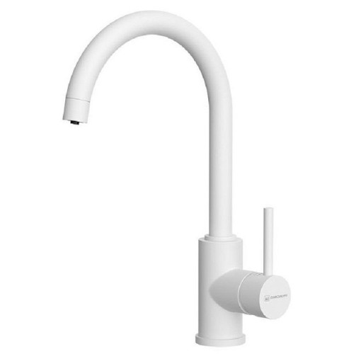 Смеситель Omoikiri Shinagawa 2 Plus-WH латунь/белый