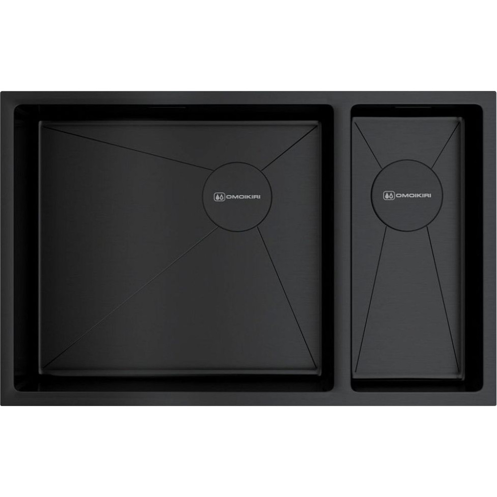 Кухонная мойка OMOIKIRI Taki 69-2-U/IF-GB-L Side (арт.4997050)
