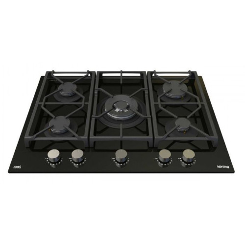 Газовая стеклянная варочная панель Korting HGG 7987 CTN FLC