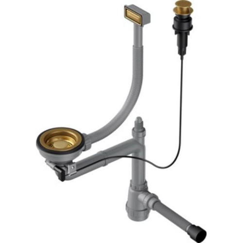 Арматура для одночашевых моек с клапаном-автомат WK-1-AB-A(арт.4956471)