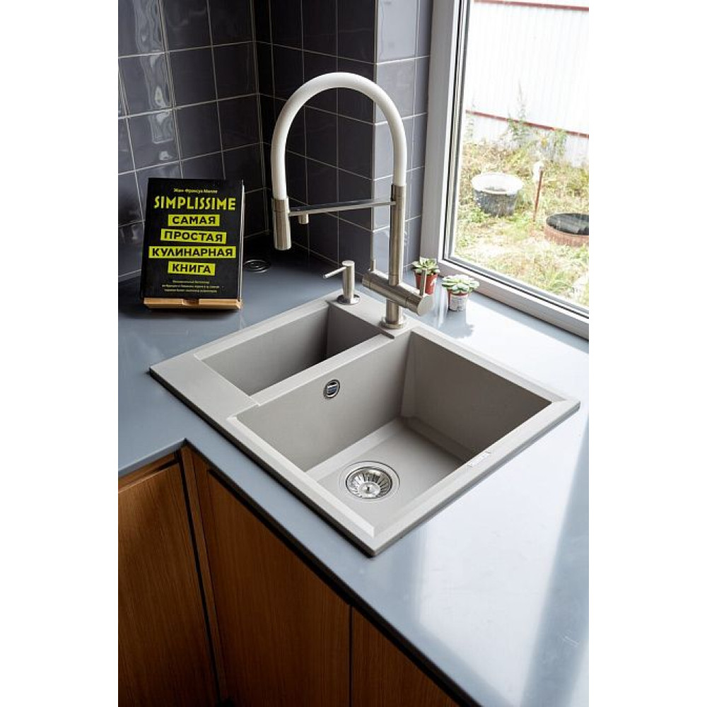 Смеситель OMOIKIRI Kanto-BN-WH(арт.4994298)