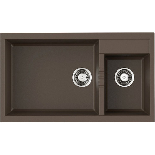 Мойка Omoikiri Tedori 86-2-LB-ES Tetogranit/эспрессо