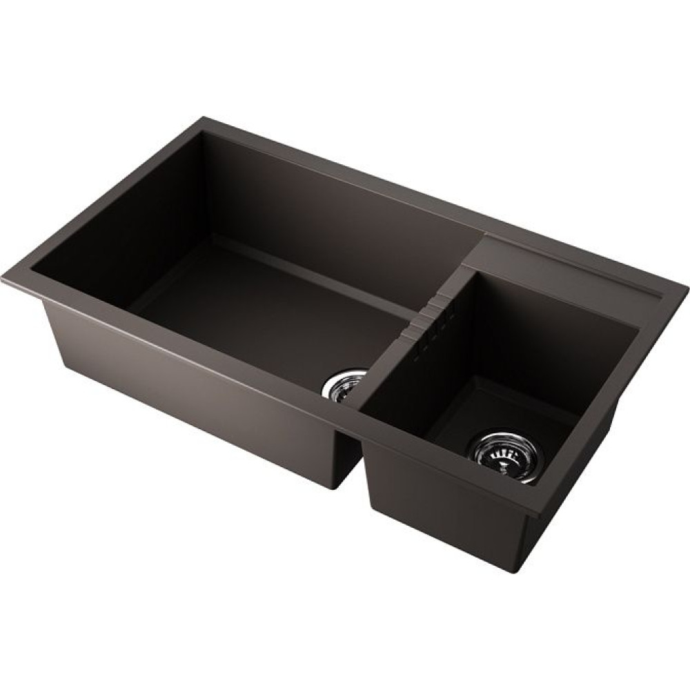 Мойка Omoikiri Tedori 86-2-LB-ES Tetogranit/эспрессо