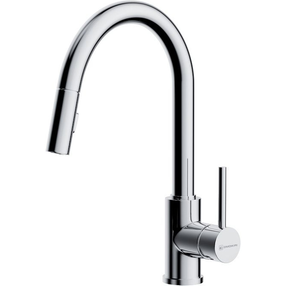 Смеситель Omoikiri Shinagawa-SB-C латунь/хром