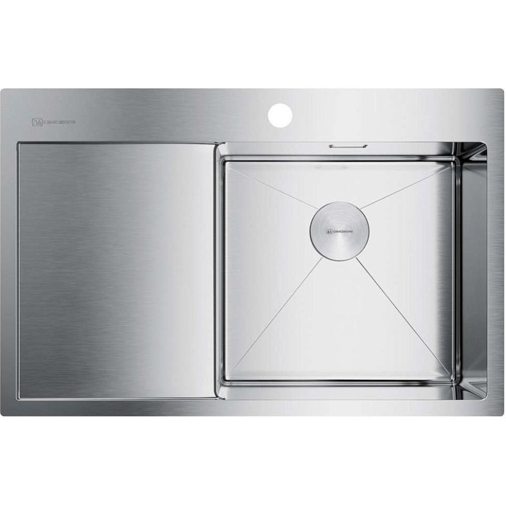 Мойка Akisame 78-IN-R нерж.сталь/нержавеющая сталь(арт.4973061)