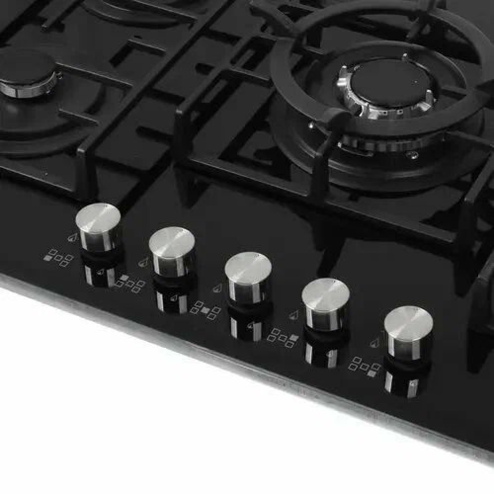 Газовая стеклянная варочная панель Korting HGG 9835 CTN