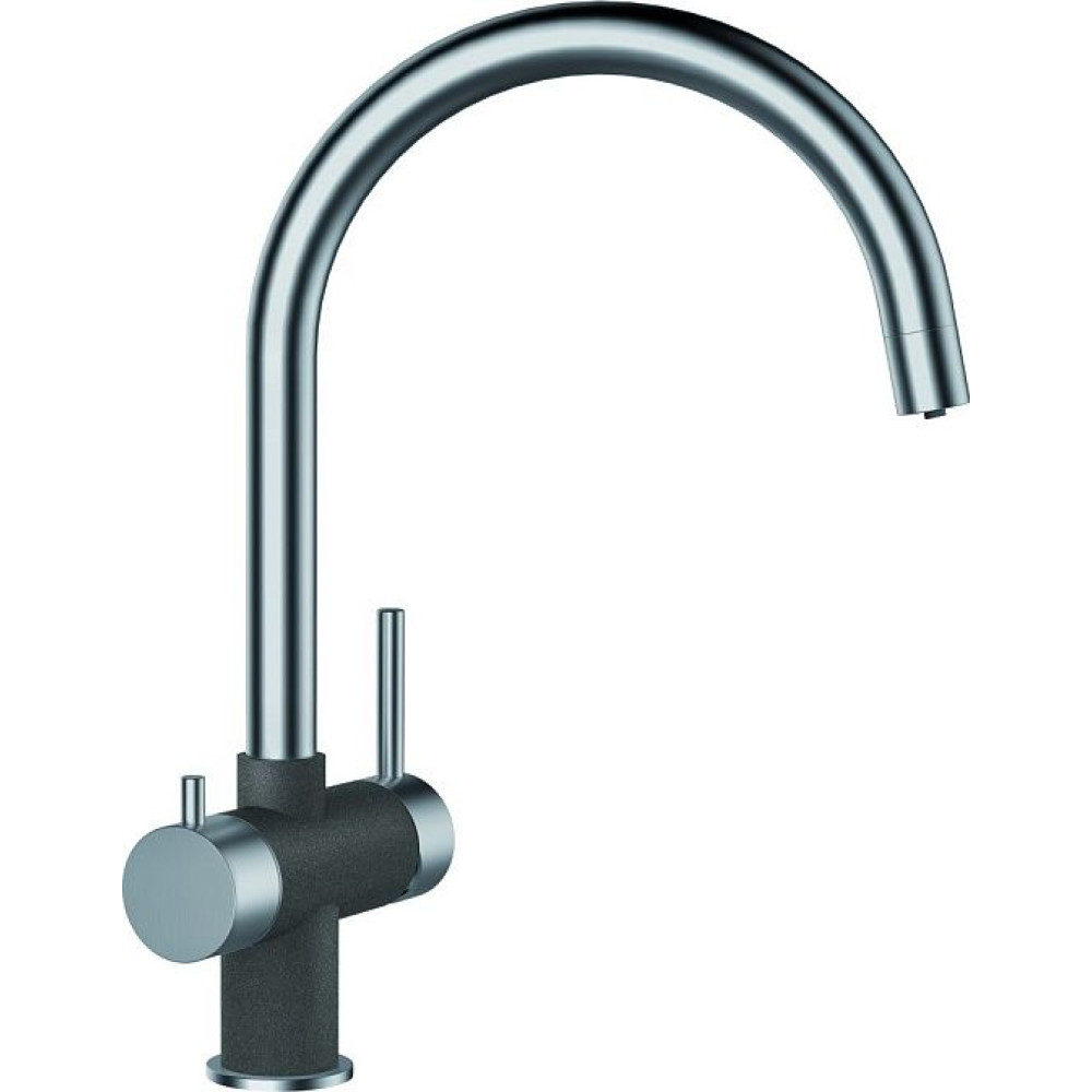 Смеситель SCHOCK Ares, Cristalite сталь/баварский камень