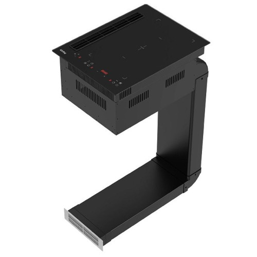 Варочная панель с интегрированной вытяжкой Korting HIBH 40980 NB