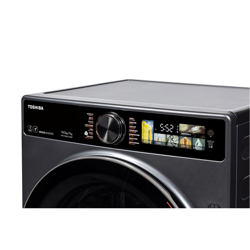 Стиральная машина c сушкой Toshiba TWD-T25BZU115MWRU(MG)