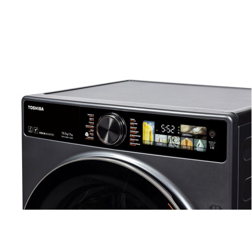 Стиральная машина c сушкой Toshiba TWD-T25BZU115MWRU(MG)
