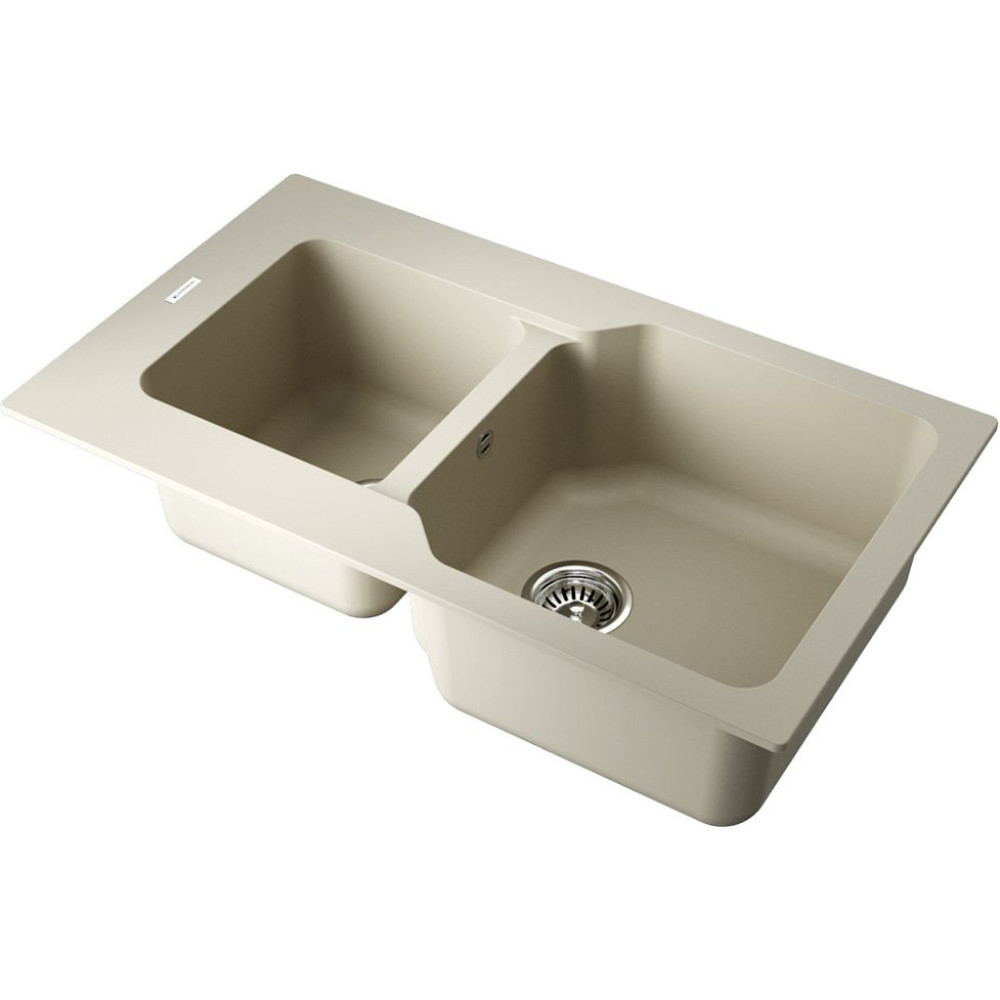 Кухонная мойка OMOIKIRI Maru 86-2-BE(арт.4993285)