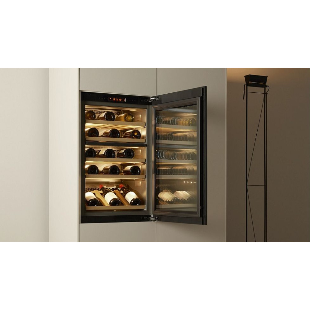 Встраиваемый винный шкаф V-ZUG WineCooler V4000 90 WC4T-51102 L черное стекло