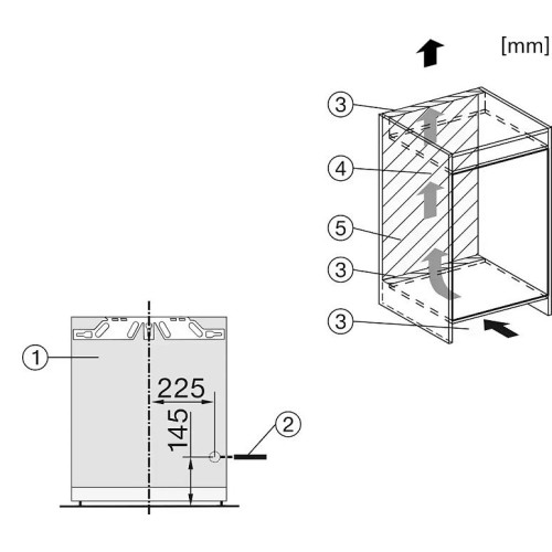 Встраиваемый морозильник Miele FNS 7040 D