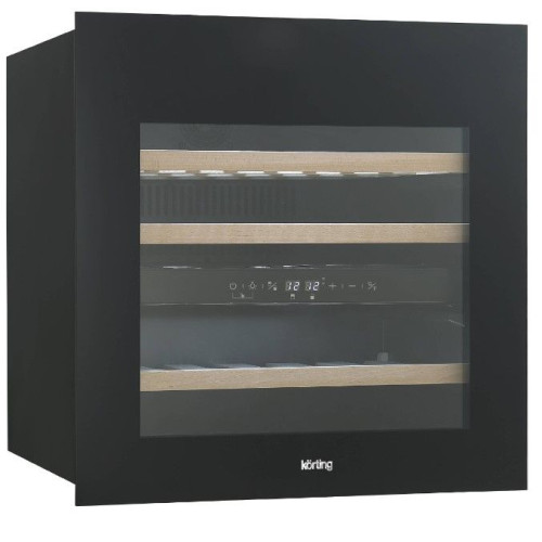 Встраиваемый винный шкаф Korting KFW 604 DB GN