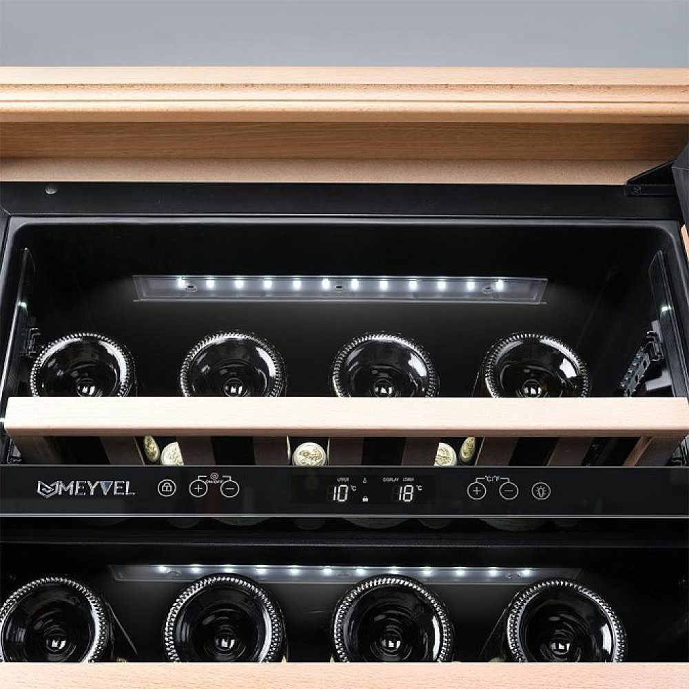 Винный холодильник Meyvel MV46PRO-KBT2 (Натуральный бук)