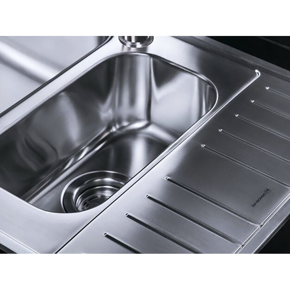 Мойка Omoikiri Taki 74-U/IF-LG Side нерж.сталь/светлое золото