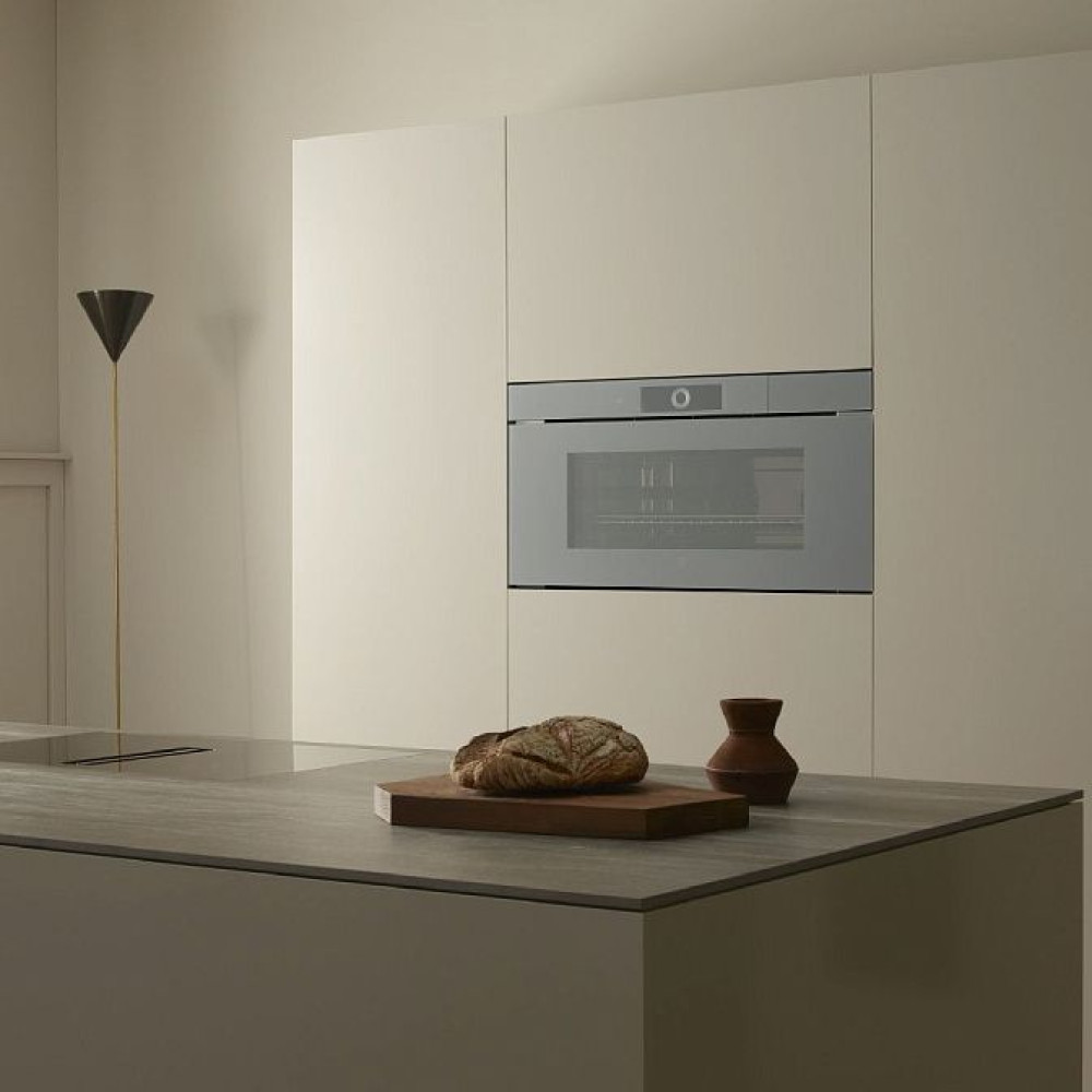 Паровой шкаф V-ZUG CombiSteamer V6000 45L Grand AutoDoor черное стекло CS6T-23046