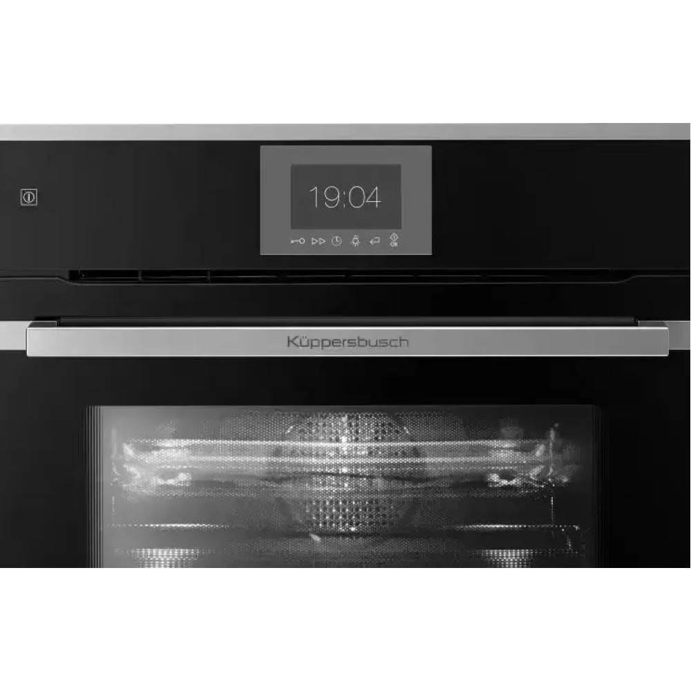 Компактный духовой шкаф с микроволнами Kuppersbusch CBM 6550.0 S1
