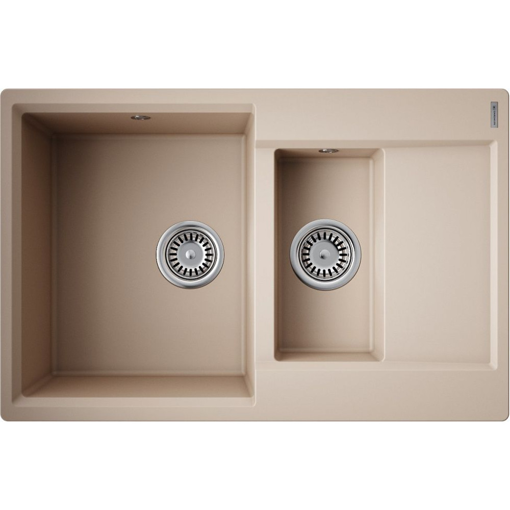Мойка Daisen 78-2T-SA Tetogranit/бежевый(арт.4993536)