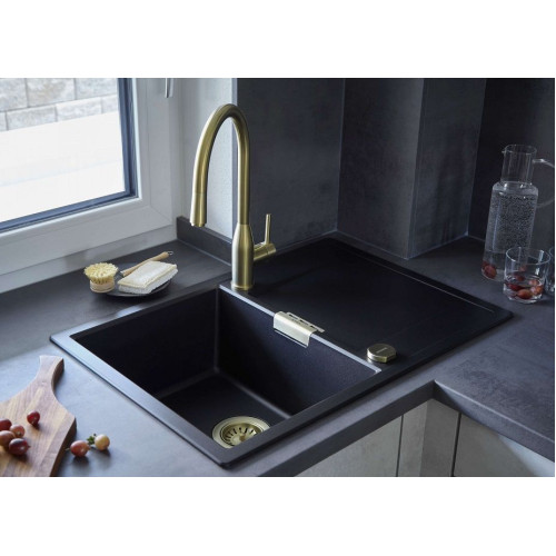 Мойка SCHOCK Eton 45 D Cristadur серебристый камень