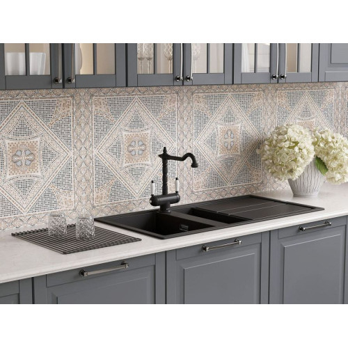 Мойка Kitagawa 100-2-GB Artceramic/графит(арт.4993805)