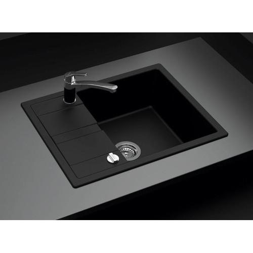 Мойка SCHOCK Optima 50D Cristalite неро