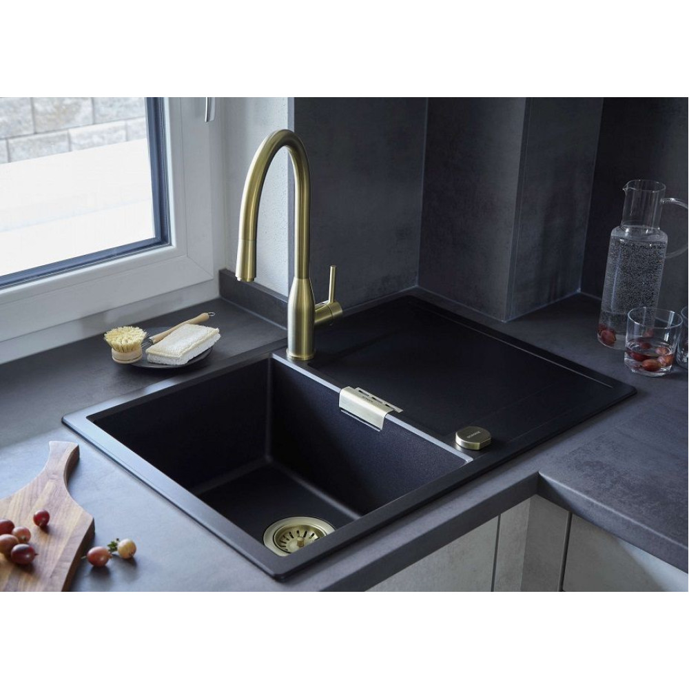 Мойка SCHOCK Eton 45 D Cristadur пуро