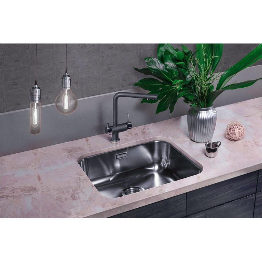 Кухонная мойка OMOIKIRI Omi 37-U/I-IN Ultra нерж.сталь/нержавеющая сталь